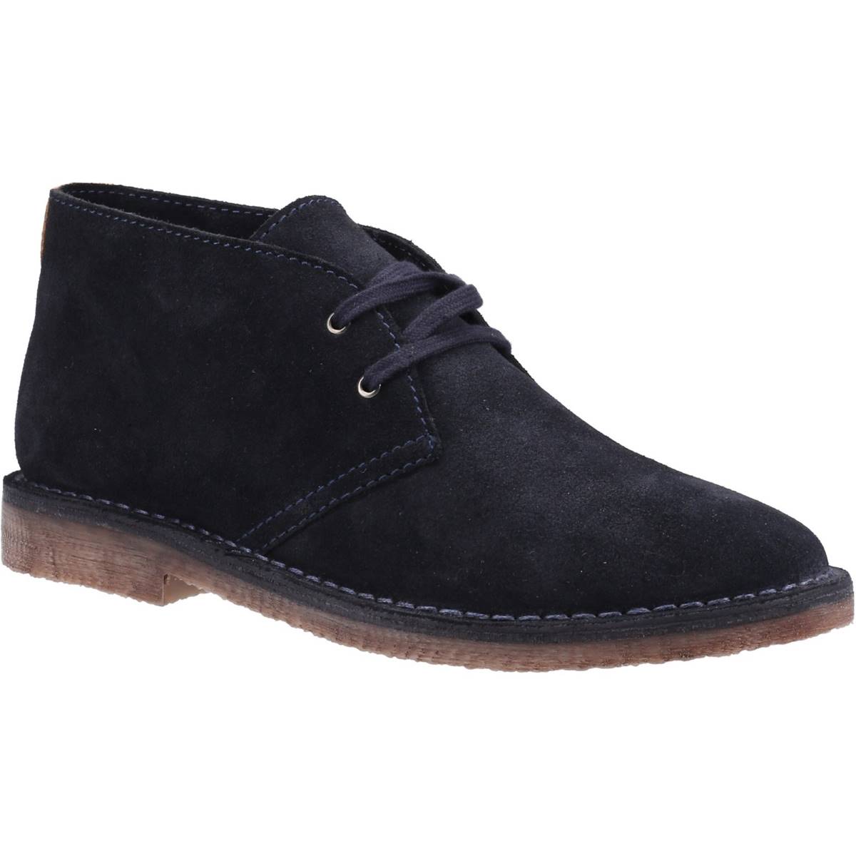 Hush Puppies Samuel Navy Mens boots HPM2000-185-2 in a Plain Leather in Size 11